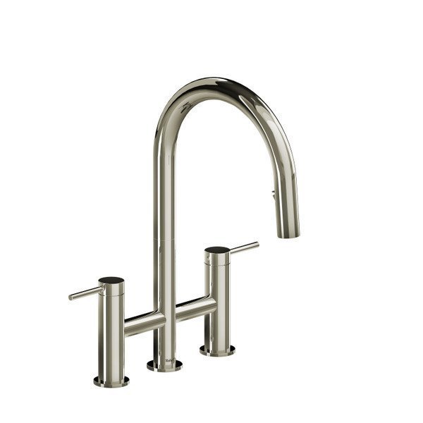 Riobel Azure Bridge Pull-Down Kitchen Faucet AZ400PN